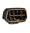 Extraljus - Ledson - Epix 10+ - 10'' - Positionsljus Vit/Bärnsten - Driving 
