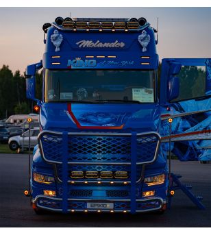 Extraljus - Ledson - Epix 10+ - 10'' - Positionsljus Vit/Bärnsten - Driving 