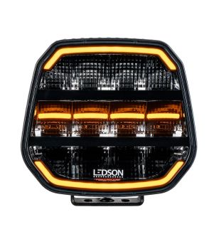 Extraljus - Ledson - Epix 7+ - 7'' - Positionsljus Vit/Bärnsten - Driving 