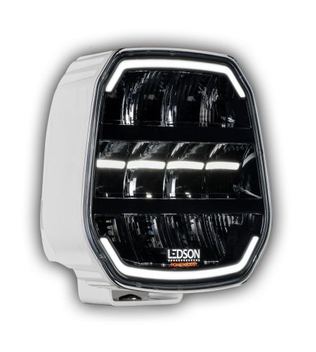 Verstraler - Ledson - Epix 7+ - 7'' - ivoorwit - Positielicht Wit/Amber - Driving