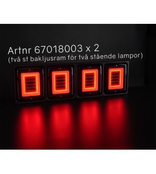 Achterlicht - Ledson - Breeze X1 - 11cm - Multifunction - 12V-48V