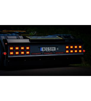 Achterlicht - Ledson - Breeze X1 - 11cm - Multifunction - 12V-48V