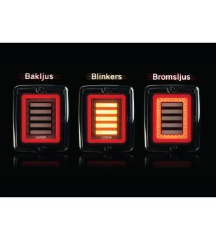 Achterlicht - Ledson - Breeze X1 - 11cm - Multifunction - 12V-48V