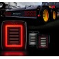 Achterlicht - Ledson - Breeze X1 - 4.3" - 11cm - Helder - Achter - Rem - Richting - 12V-48V Achterlicht - Ledson - Breeze X1 - 4.3" - 11cm - Helder - Achter - Rem - Richting - 12V-48V