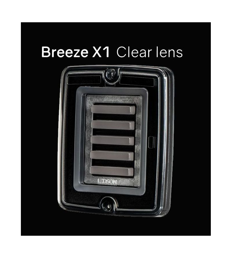 Tail light - Ledson - Breeze X1 - 4.3" - 11cm - Clear - Tail - Brake - Ind - 12V-48V Tail light - Ledson - Breeze X1 - 4.3" - 11cm - Clear - Tail - Brake - Ind - 12V-48V