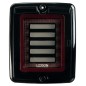 Achterlicht - Ledson - Breeze X1 - smoke - 4.3" - 11cm - Smoke - Achter - Rem - Richting - 12V-48V Achterlicht - Ledson - Breeze X1 - smoke - 4.3" - 11cm - Smoke - Achter - Rem - Richting - 12V-48V
