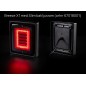 Achterlicht - Ledson - Breeze X1 - smoke - 4.3" - 11cm - Smoke - Achter - Rem - Richting - 12V-48V Achterlicht - Ledson - Breeze X1 - smoke - 4.3" - 11cm - Smoke - Achter - Rem - Richting - 12V-48V