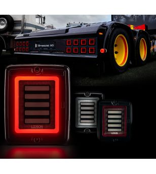 Tail light - Ledson - Breeze X1 - 11cm - Multifunction - 12V-48V