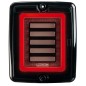 Achterlicht - Ledson - Breeze X1 - smoke - 4.3" - 11cm - Smoke - Achter - Rem - Richting - 12V-48V Achterlicht - Ledson - Breeze X1 - smoke - 4.3" - 11cm - Smoke - Achter - Rem - Richting - 12V-48V