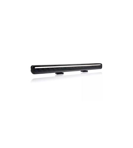 LED-ramp - W-Light - Wave II - 21'' - smoke - curved - Positionsljus Vit/Bärnsten - Driving 