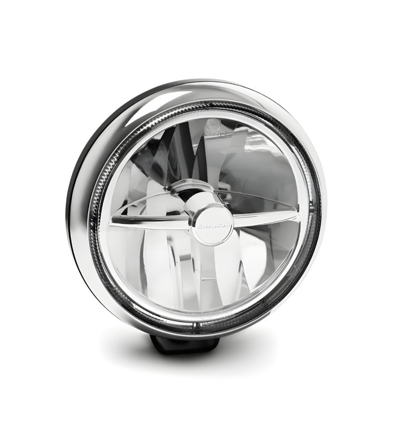 Verstraler - Cibié - Mini Oscar - 6'' - Chroom/Zwart - rvs/chrome - LED - Driving Verstraler - Cibié - Mini Oscar - 6'' - Chroom/Zwart - rvs/chrome - LED - Driving