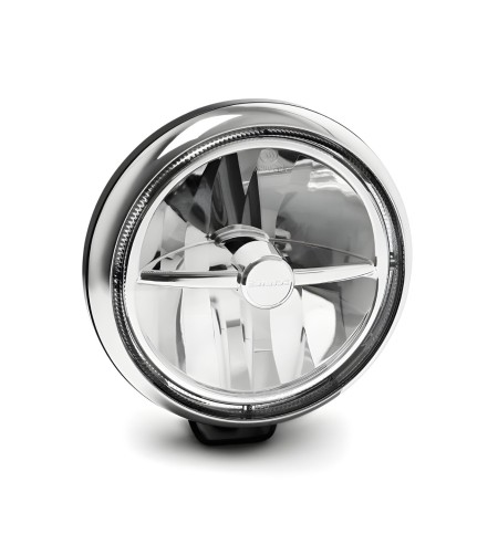 Verstraler - Cibié - Mini Oscar - 6'' - Chroom/Zwart - rvs/chrome - LED - Driving 