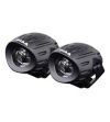 Driving light - PIAA - 220R - 3'' - Clear/Yellow - White/Amber - Driving Fog Combo - Set