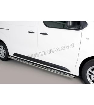 Sidebars - Misutonida - Double Step Pipe - Oval - Opel - Vivaro - L3 - 2019+