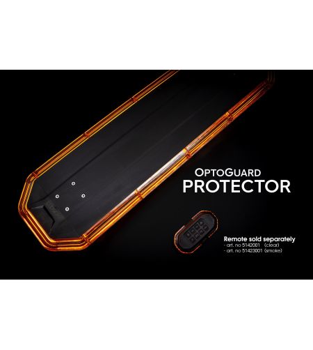 Flitsbalk - Ledson - Optoguard Protector - 60.7" - 154.1cm - smoke - 17 Flitspatronen - Amber - R65-2 - 12V-30V