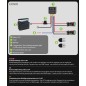 Wiring kit - Ledson - Connect - Reversing light - 2 lamps - 2 pins - Deutsch DT - 12V