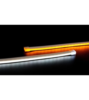 Tagfahrlicht - Diodhuset - 23.6" - 60cm - Weiß/Amber - 12V - Satz