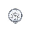 Extraljus - Hella - Rallye 3003 - 8.7" - 22.2cm - Blå - matt silver - Positionsljus - Driving