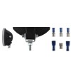 Verstraler - Hella - Rallye 3003 - 8.7" - 22.2cm - Blauw - matzilver - Positielicht - Driving