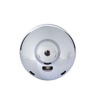 Driving light - Hella - Luminator Chromium - 8.8" - 22.4cm - Blue - stainless steel/chrome - Position light - Driving