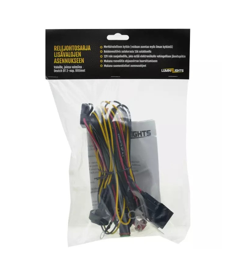 Kabelsatz - Luminalights - 1 Lamp - 3 Pins - Deutsch DT - 12V Kabelsatz - Luminalights - 1 Lamp - 3 Pins - Deutsch DT - 12V