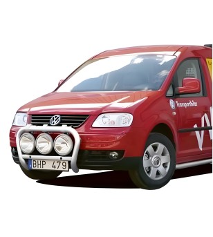 Bullbar - QPAX - X-rack - Zwart Mat - Volkswagen - Caddy - 2004-2010