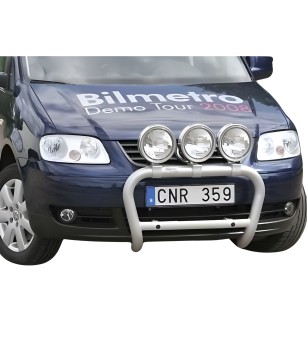 Bullbar - QPAX - X-rack - Zwart Mat - Volkswagen - Caddy - 2004-2010