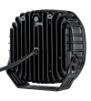 Driving light - Tralert - Phantom Black - 9'' - smoke - Position light White/Amber - Driving