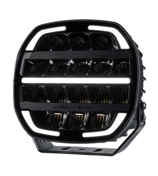 Verstraler - Tralert - Phantom Black - 9'' - smoke - Positielicht Wit/Amber - Driving