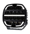 Verstraler - Tralert - Phantom Black - 9'' - smoke - Positielicht Wit/Amber - Driving