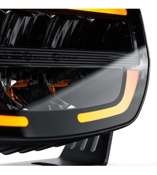 Verstraler - Tralert - Phantom Black - 9'' - smoke - Positielicht Wit/Amber - Driving