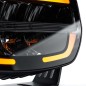 Verstraler - Tralert - Phantom Black - 8.7" - 22cm - Smoke - Positielicht Wit/Amber - Driving Verstraler - Tralert - Phantom Black - 8.7" - 22cm - Smoke - Positielicht Wit/Amber - Driving