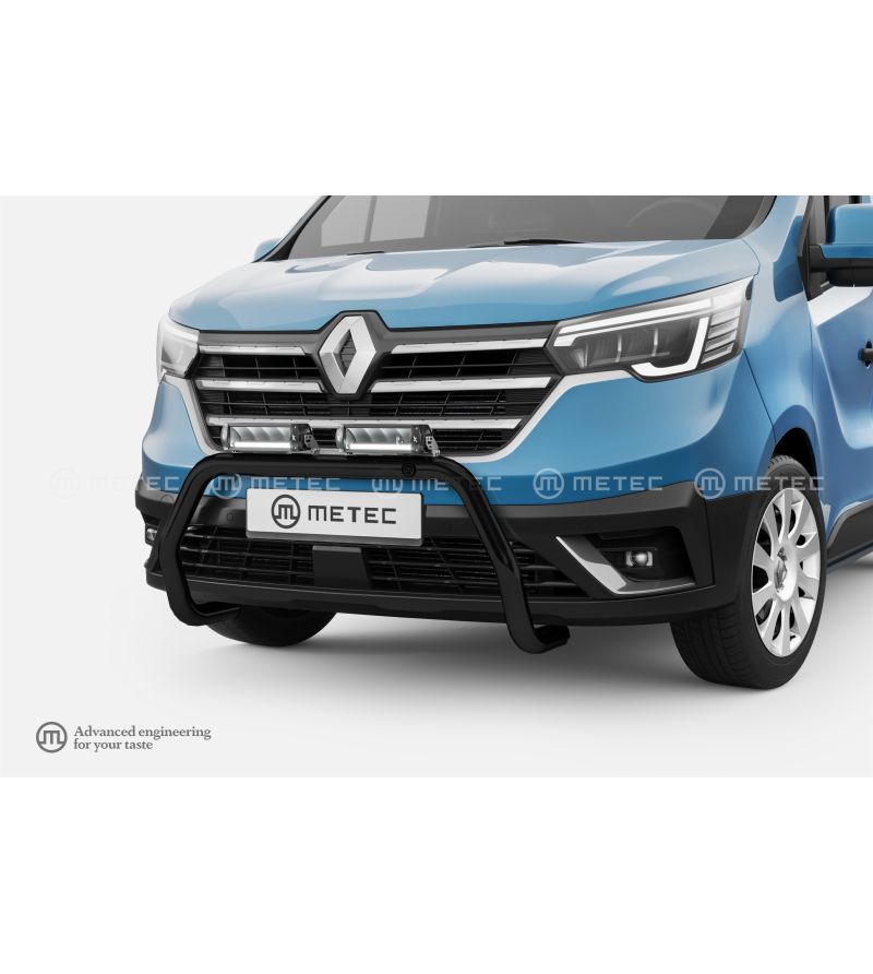 Bullenfänger - Metec - E-bar - EU - Schwarz matt - Renault - Trafic - 2022+