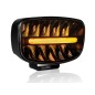 Driving light - Optibeam - Elites Mega - 9.8" - 24.8cm - Smoke - Position light White/Amber - Driving Driving light - Optibeam - Elites Mega - 9.8" - 24.8cm - Smoke - Position light White/Amber - Driving