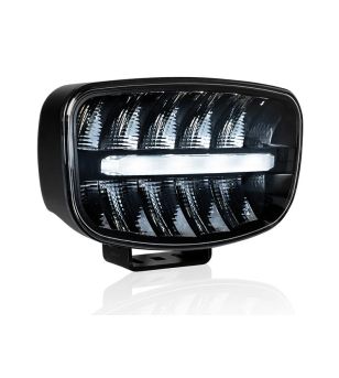 Verstraler - Optibeam - Elites Mega - 9.8" - 24.8cm - Smoke - Positielicht Wit/Amber - Driving