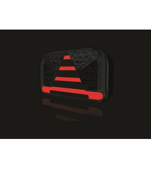 Bakljus - Fristom - V10C7 Lavaflow - 7-pins AMP - 24cm - Höger - Multifunction - 12V-24V 