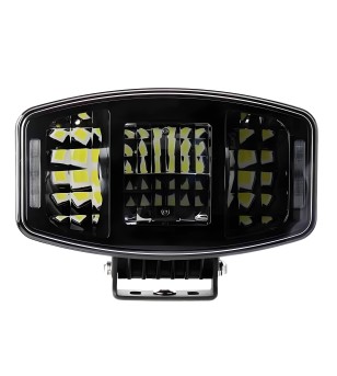 Driving light - Tralert - Infinity - 10'' - smoke - Position light White/Amber - Driving