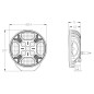 Extraljus - Tralert - Ypsilon 9LED - 8.4" - 21.4cm - Positionsljus Vit/Bärnsten - 4 blixtmönster - Driving - Extraljus - Tralert - Ypsilon 9LED - 8.4" - 21.4cm - Positionsljus Vit/Bärnsten - 4 blixtmönster - Driving -