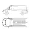 Sprinter 2007+ T-Rack H1 Einzelkabine - TF90025