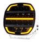 Extraljus - Tralert - Phantom White - 8.7" - 22cm - Vit - Smoke - Positionsljus Vit/Bärnsten - Driving Extraljus - Tralert - Phantom White - 8.7" - 22cm - Vit - Smoke - Positionsljus Vit/Bärnsten - Driving