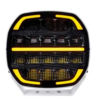 Driving light - Tralert - Phantom White - 9'' - white - smoke - Position light White/Amber - Driving