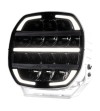 Driving light - Tralert - Phantom White - 9'' - white - smoke -