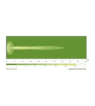 Verstraler - Tralert - WD-50 - 9'' - Lijn - Positielicht Wit -