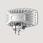 Driving light - OZZ - XO 1 P - 9.6" - 24.5cm - White - Smoke - Position light White/Amber - 2 flash patterns - Driving