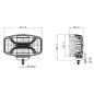 Driving light - OZZ - XO 1 P - 9.6" - 24.5cm - Smoke - Position light White/Amber - 2 flash patterns - Driving Driving light - OZZ - XO 1 P - 9.6" - 24.5cm - Smoke - Position light White/Amber - 2 flash patterns - Driving