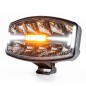 Driving light - Tralert - Atlas 320 - 9.6" - 24.4cm - Position light White/Amber - Driving Driving light - Tralert - Atlas 320 - 9.6" - 24.4cm - Position light White/Amber - Driving