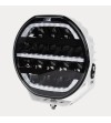 Driving light - OZZ - XR2 P7 - 7'' - white - smoke - Position