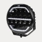 Driving light - OZZ - XR2 P7 - 7" - 17.8cm - Smoke - Position light White/Amber - Driving