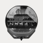 Driving light - OZZ - XR2 P7 - 7" - 17.8cm - Smoke - Position light White/Amber - Driving