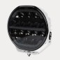 Driving light - OZZ - XR2 P9 - 8.7" - 22cm - White - Smoke - Position light White/Amber - Driving